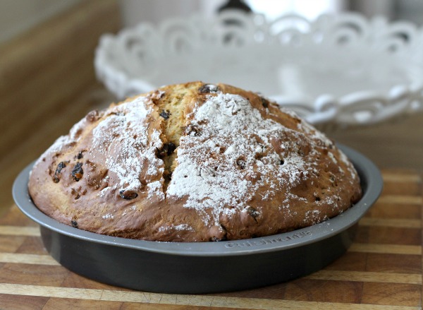  What would St Patrick's Day be without a traditional loaf of Irish Soda bread. And today is a good reason to bake up a loaf even if you aren't Irish. It is just perfect with a cup of tea and yet hearty enough to serve along side a meaty entree.