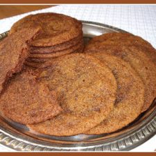 TWD ~ Sugar-Topped Molasses Spice Cookies