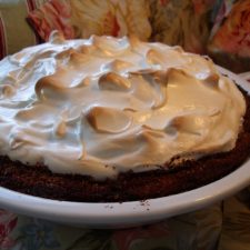 Thanksgiving Wishes & Sweet Potato Pie with Marshmallow Meringue