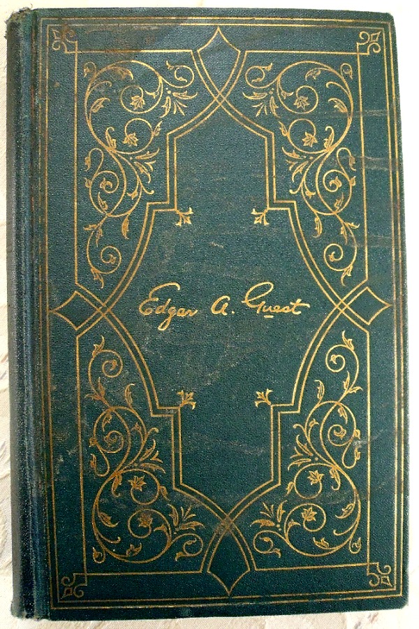 Collection of vintage books by Edgar Albert Guest, a prolific American poet who was popular in the first half of the 20th Century and became known as the People’s Poet.