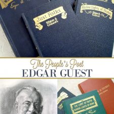 Collection of Vintage Edgar A Guest Books