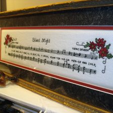 Vintage Silent Night Counted Cross Stitch