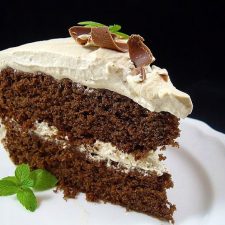 Cocoa-Buttermilk Birthday Cake