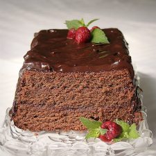Dressy Chocolate Loaf Cake