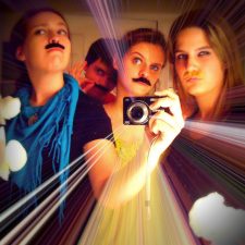 Mustache Madness Silliness with Abbey and Friends