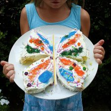 A Butterfly cake