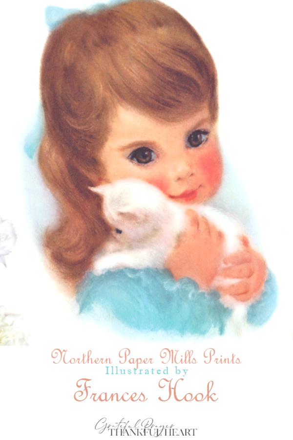 American Beauties, is a series of children prints illustrated in soft pastels by Frances Hook. They promotional prints from Northern Paper Mills, later Northern Tissue.