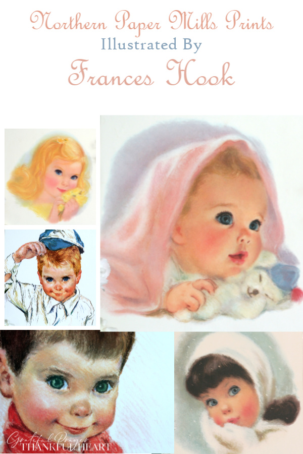 American Beauties and All American Boys, are a series of children prints illustrated in soft pastels by Frances Hook. They promotional prints from Northern Paper Mills, later Northern Tissue.
