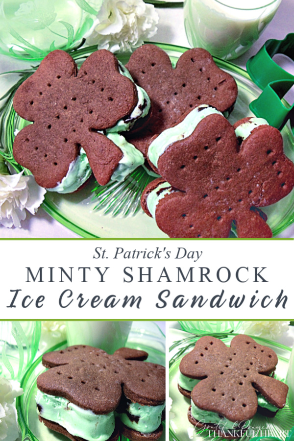 Minty Ice Cream Shamrocks