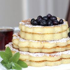 Stacked Buttermilk Pancakes
