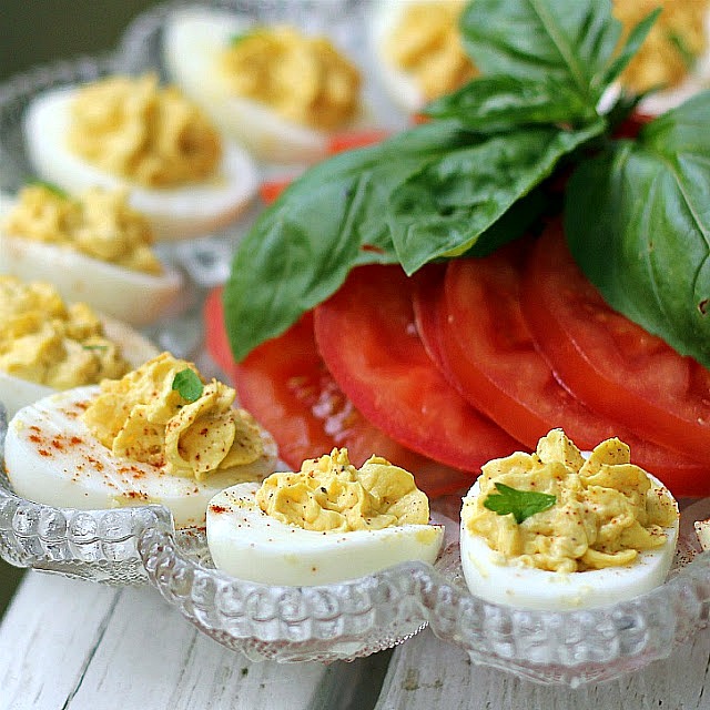Classic recipe for Deviled eggs. The perfect appetizer and side for cookouts and barbecues.