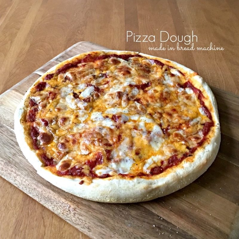 Making homemade Pizza dough is easy, delicious and so economical. Just a few ingredients, a little time and you are ready to add your favorite pizza sauce and toppings. Bake in a hot oven until cheese is melted and crust is perfect.