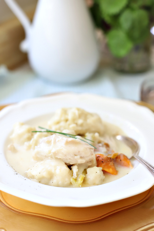 how to make chicken and dumplings recipe.