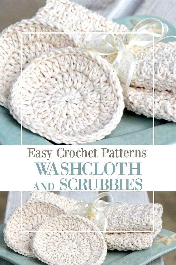 Work up a lovely set of crocheted cotton washcloths and scrubbies to pamper yourself or as mush appreciated gifts. The handmade, spa quality cloths are durable and soft. Best of all, the patterns are quick and easy!