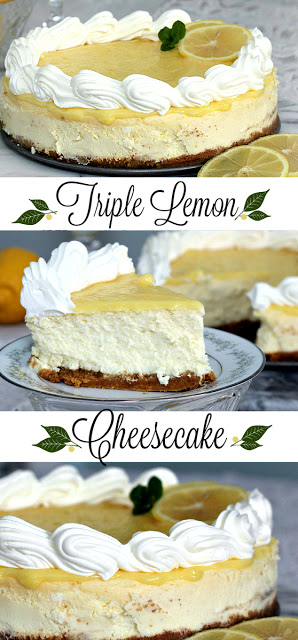 Triple Lemon Cheesecake | Grateful Prayer | Thankful Heart