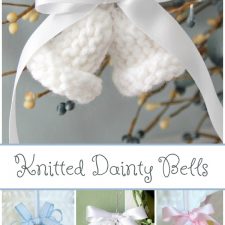 Aunt Marie’s Knitted Dainty Bells