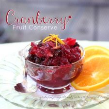 Cranberry Fruit Conserve