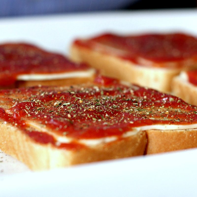 Pizza Toast is a unique family food creation passed down through the generations. Simple, tangy, tasty and delicious, this dad proudly prepares his childhood treat with all seriousness.