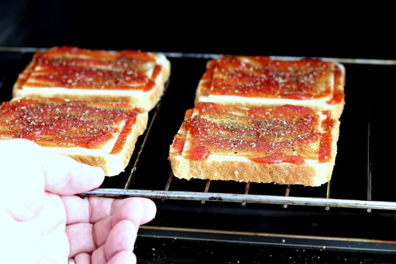 Pizza Toast is a unique family food creation passed down through the generations. Simple, tangy, tasty and delicious, this dad proudly prepares his childhood treat with all seriousness.