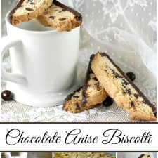 Chocolate Anise Biscotti