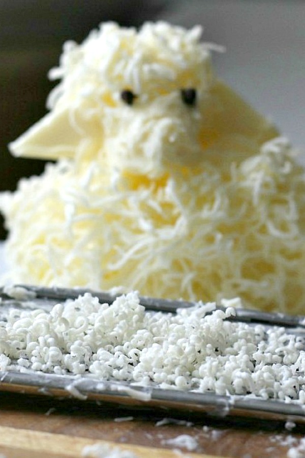 Easy directions to create this sweet little Easter butter lamb, covered in woolly curls. These sweet butter sculptures traditionally accompany the Easter meal for many Russian, Slovenian and Polish families. Butter is shaped into a lamb and is cute, decorative and symbolic for your holiday table.