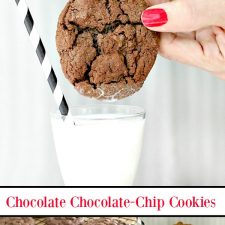 Chocolate Chocolate-Chip Cookies and a Poll on your Favorite Cookie