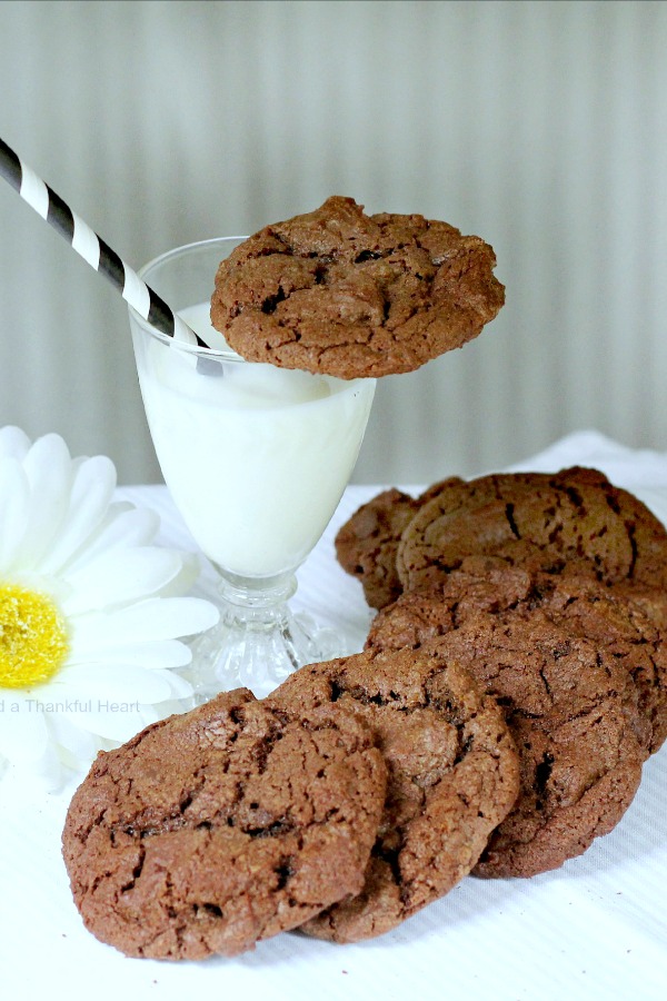 Chocolate Chocolate-Chip Cookies, a twist on the classic, doubles up on chocolate to please the extra chocolate-lovers in your life.