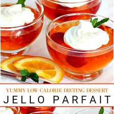 Dieting Desserts Jell-O Parfait