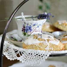 Sweet Lavender Scones in the Parlor