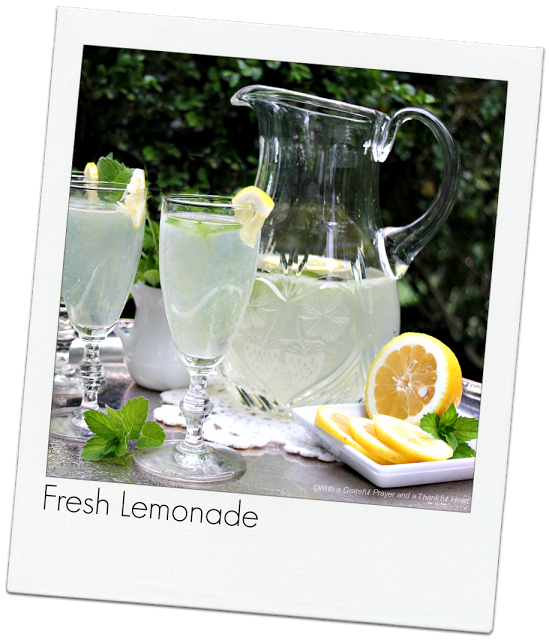 Easy and refreshing, summertime lemonade is a great thirst quencher. A fun cooking experience with kids too during those sometimes long, I'm-bored days. Make a pitcher full and sit back to enjoy the chill!