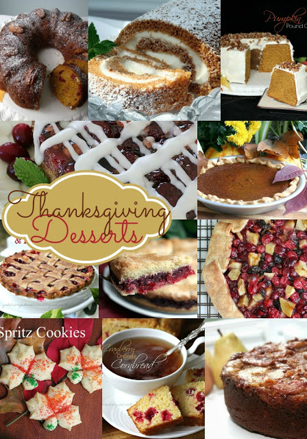 You are sure to find the perfect choice for your holiday dinner in this collection of delicious Thanksgiving desserts including pies, cookies and cakes.