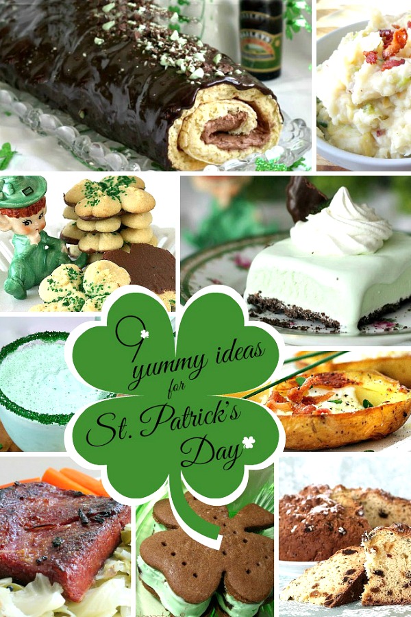 9 of Our Favorite St. Patrick's Day Foods for traditional dinner, side dishes and desserts. 