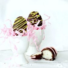 Chocolate Buttercream & Coconut Easter Eggs
