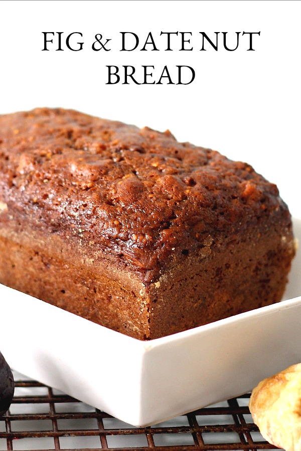 Brimming with fruit and nuts, Fig & Date Nut Bread packs a lot of nutrition and flavor into every bite. This easy quick bread recipe is great for breakfast or afternoon snack.