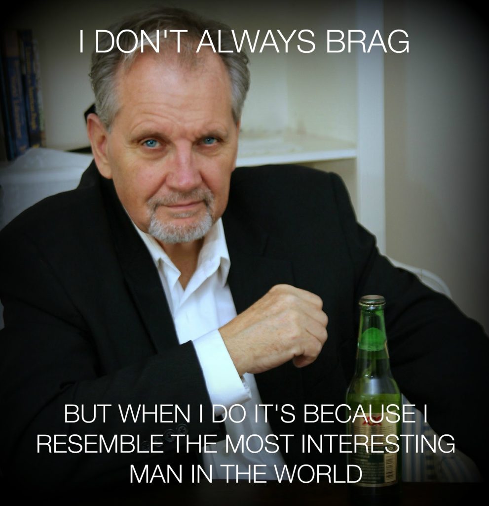 The Most Interesting Man in the World, Dos Equis Beer commercials look-alike.