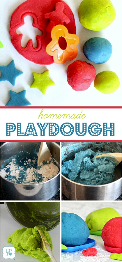 Making playdough with or for your children is fun with this easy recipe. Colorful, soft and just right for non-technical creative play.