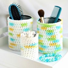 Crochet Covers for Jars and Cans
