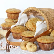 Muffins with Dried Figs and Banana