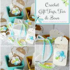 Crochet Gift Tags Ties and Bows