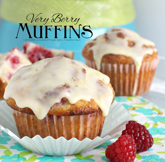 An easy recipe for classic muffin using your favorite berry. These very berry muffins use raspberries with a lovely orange glaze frosting.