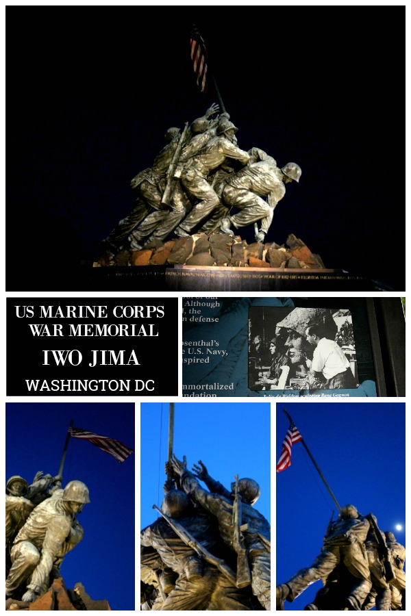 If visiting Washington, DC, find time to visit the US Marine Corps War Memorial Iwo Jima.