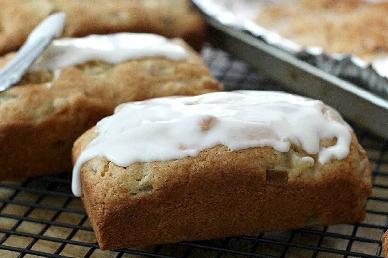 Frosted Coconut Pear Quick Bread - Grateful Prayer | Thankful Heart