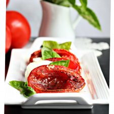 Roasted Tomato Caprese Salad