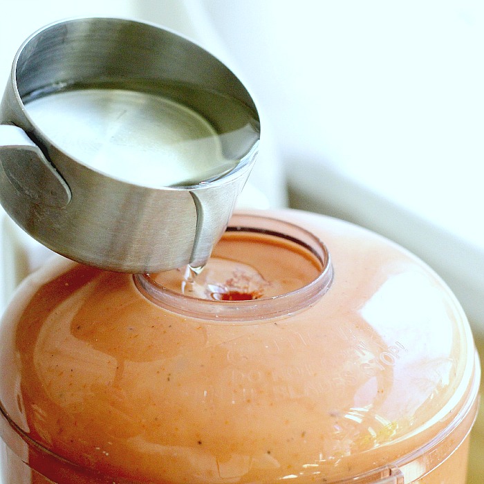 Creamy French Dressing is not really French at all but popular in American households for many years. Inexpensive and so much better than store bought.