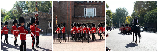 Our last day of London included visiting St Pancras Renaissance Hotel, Kings Cross Station and the changing of the Guard at St James Palace.