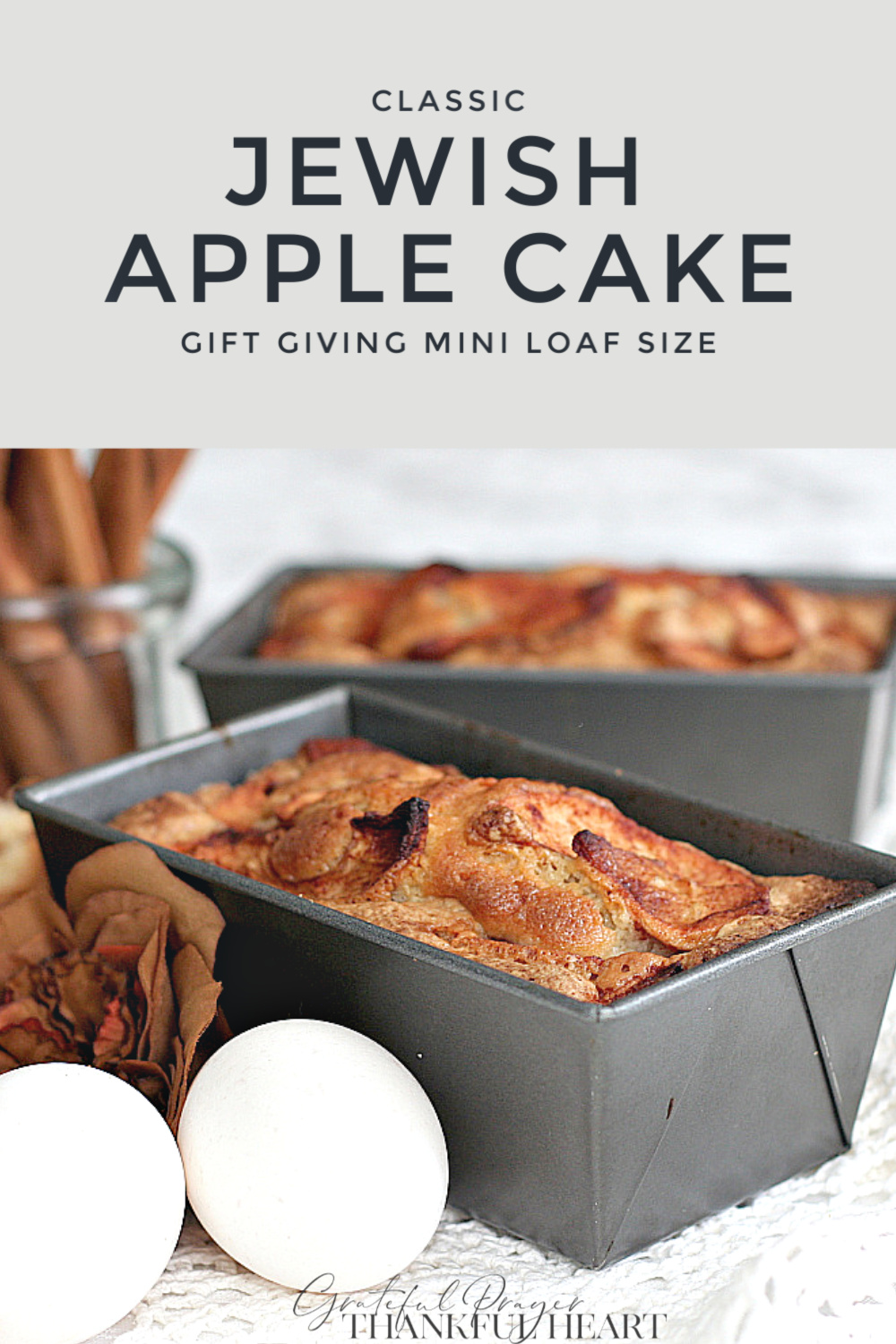 Incredibly delicious and moist, classic Jewish apple cake from mom's vintage recipe. Baked in a tube or Bundt pan and filled with the wonderful autumn flavors of apple and cinnamon. Lovely gift from the kitchen.