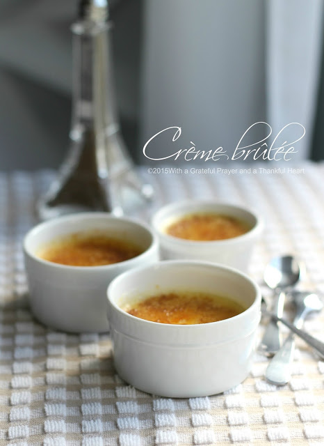 Delicious Creme Brulee is an amazing French dessert that looks difficult. It is not! Easy how-to learned in a Paris Cooking class shows you how.