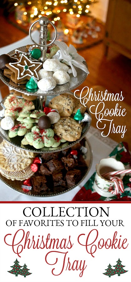 Everyone is sure to find something they like from this Christmas Cookie Tray. Filled with a variety of cookies baked ahead and kept fresh in the freezer.