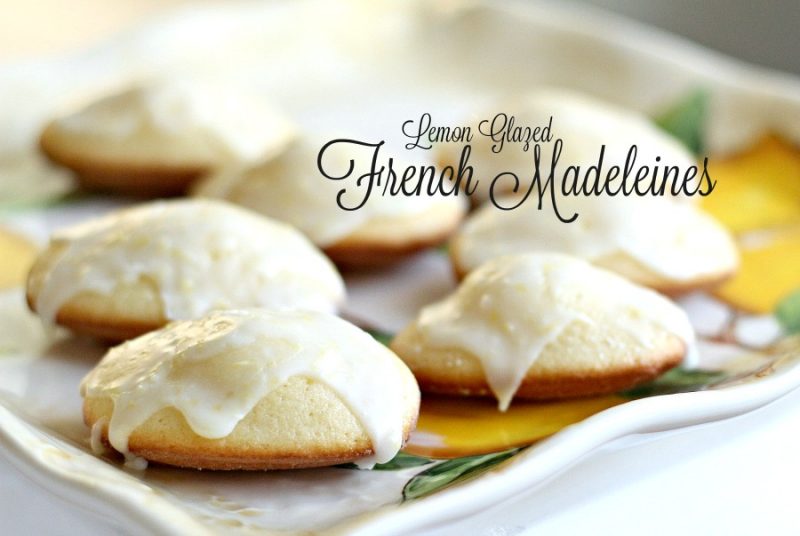 Madeleines are small sponge cakes with a distinctive shell-like shape.  These little cakes are browned and crispy on the outside and spongy and soft on the inside. Lemon Glazed French Madeleines are a perfect accompaniment to your afternoon cup of tea.
