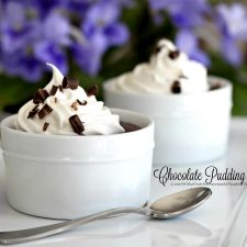 Homemade Chocolate pudding